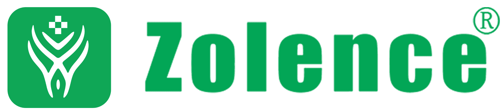 ayurvedic green logo of Zolence logo