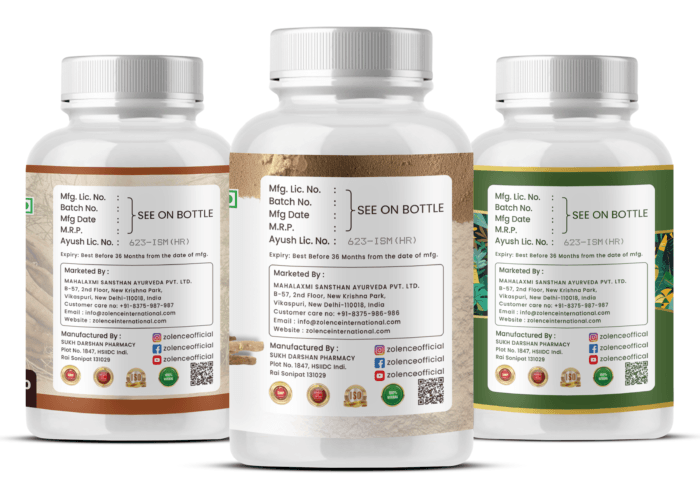 Ashwagandha, Moringa and Shatavari Combo batch