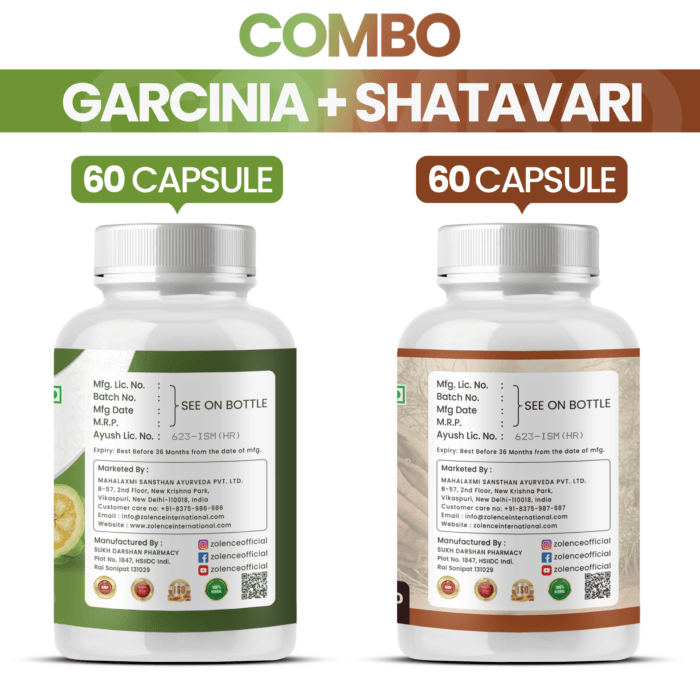 Garcinia Cambogia and Shatavari Combo - Image 2