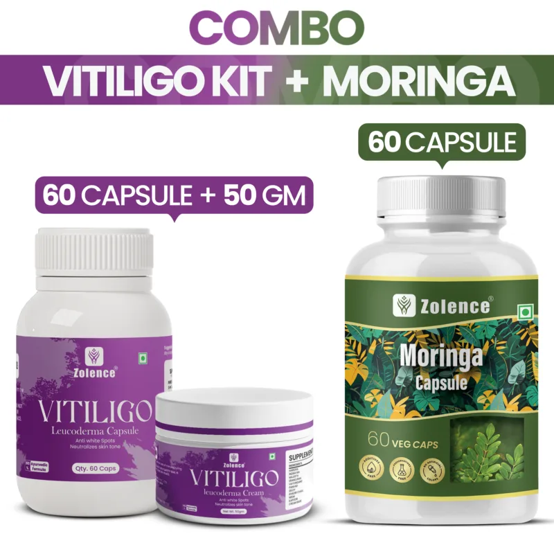 vitiligo kit + moringa combo1