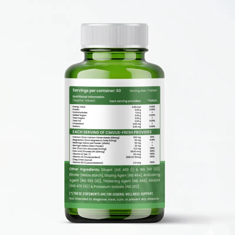 Calcium Tablet batch