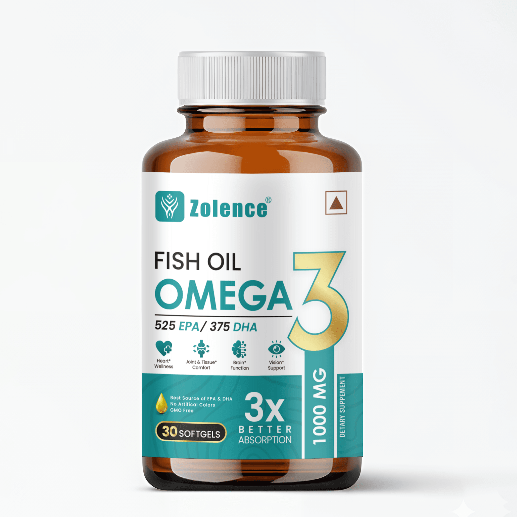 ZL Omega - 3 - F Omega 3 Fish Oil Capsule