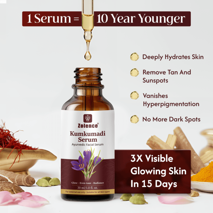 Kumkumadi Face Serum - 30 ml - Image 4