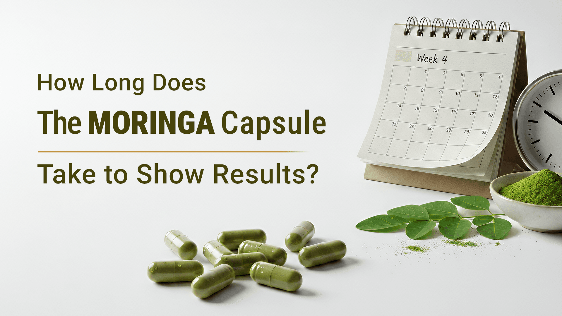 How Long Does the Moringa Capsule
