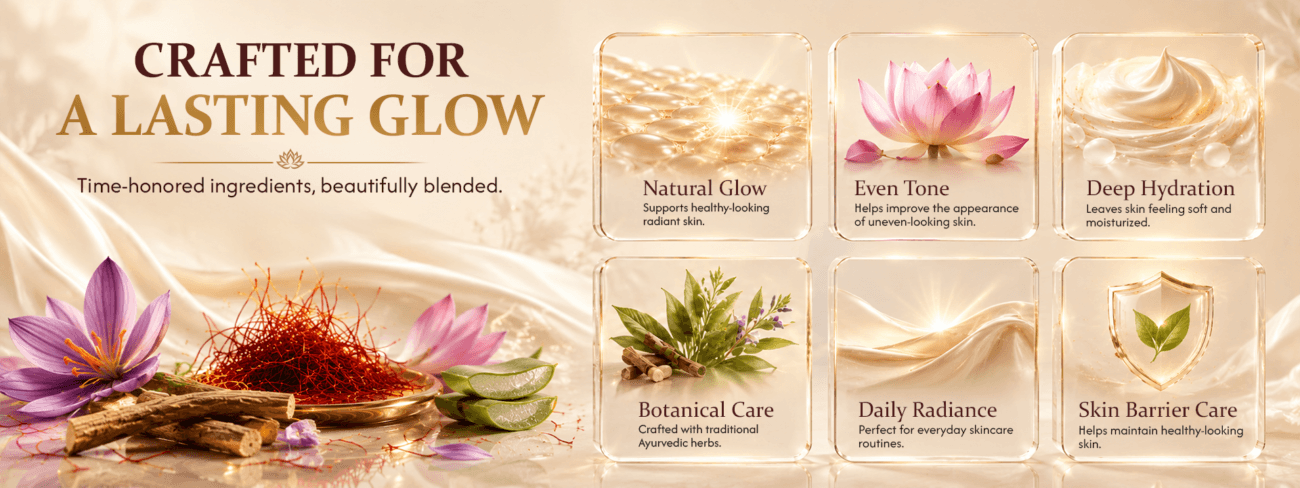 natural glow with ayurvedic