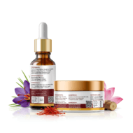 kumkumadi cread and serum combo back