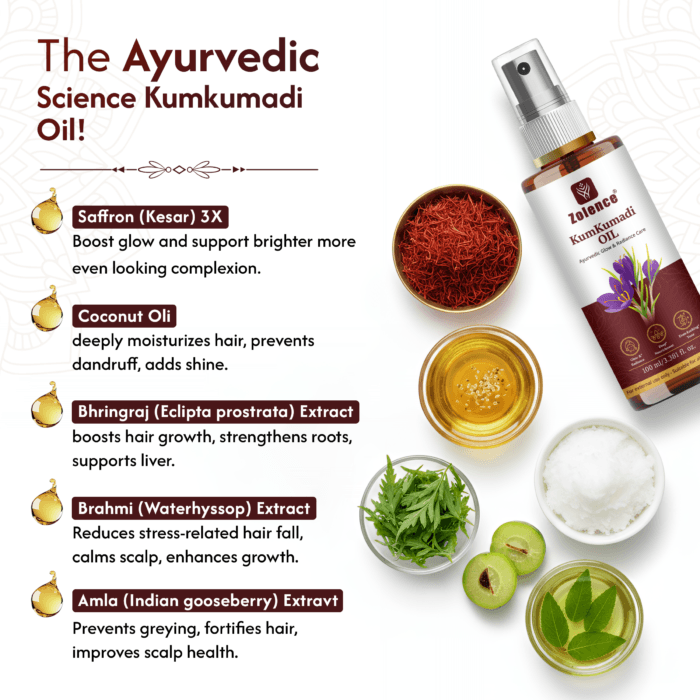 kumkumadi oil ingredients