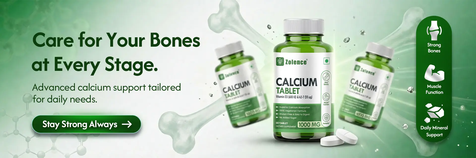 Calcium banner