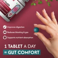 Gut Health Tablets | Gut Health Supplements- Support Your Gut, Support Your Health (60 Capsule) - Image 6