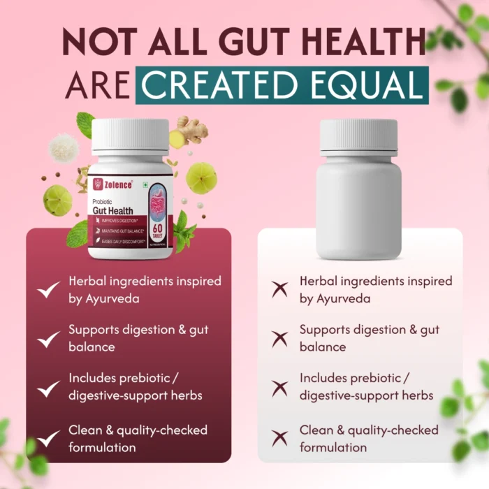 Gut Health Tablets | Gut Health Supplements​- Support Your Gut, Support Your Health (60 Capsule) - Image 7