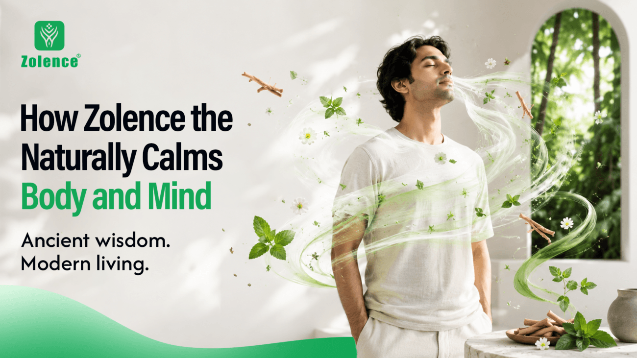naturally calms body and mind