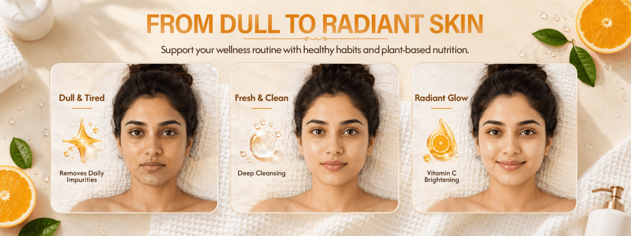 Vitamin c Dull to Radiance