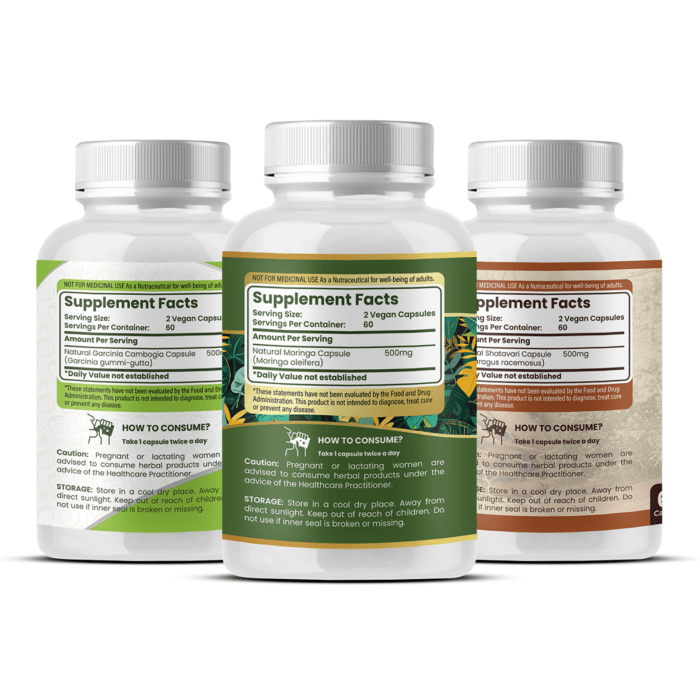 Womens Weight Management Combo Garcinia + Shatavari + Moringa - Image 3